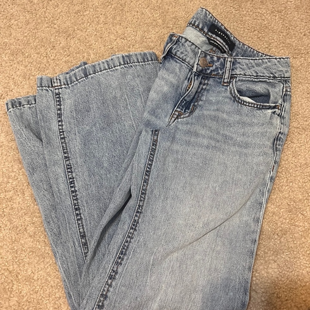 Aeropostale low rise wide leg size 000 regular